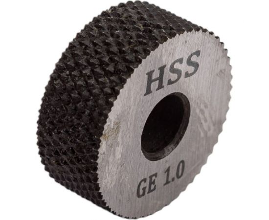 Ролик для сетчатой накатки 20x8х6 мм, 30 градусов, шаг 1 мм, Р6М5, выступающие точки (GE) ИНСТУЛС 00001238322 