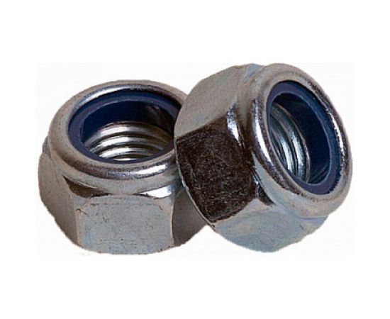 Гайка с контрящим кольцом КРЕП-КОМП DIN985 м20 4шт гс20мф 