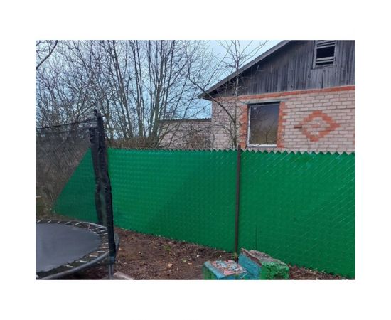 Лента для забора ГеоПластБорд 50 м, зелёная + 50 ед. крепежа 3755048Gr – изображение 2