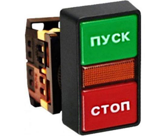 Кнопка EKF AS-22N, ""Пуск-Стоп"", NO+NC, прямоугольная pbn-as-rec – изображение 6