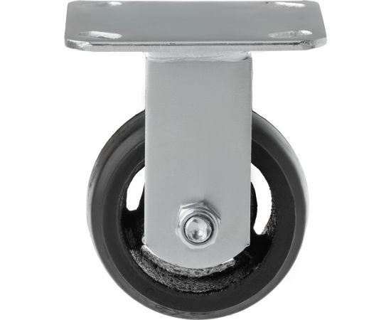 Большегрузное чугунное колесо неповоротное FCD 46 (100 мм; 130 кг) А5 1000092 – изображение 4