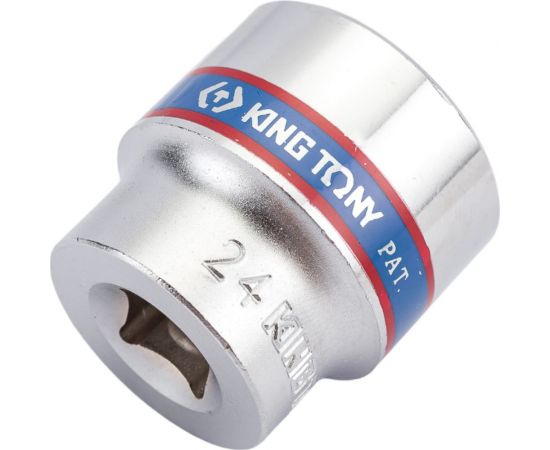 Головка торцевая стандартная шестигранная (24 мм; 3/8DR) KING TONY 333524M – изображение 5