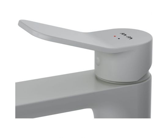 Смеситель для умывальника AM.PM, X-Joy, белый, F85A02133 – изображение 8