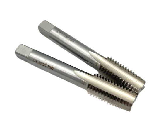 Метчик TORNERI UNC 3/4" 10 нитей Р6М5 комплект из 2-х штук 035375 – изображение 4