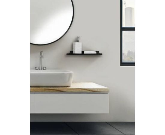 Полка MY SPACE 1 черный муар SH-300B – изображение 5