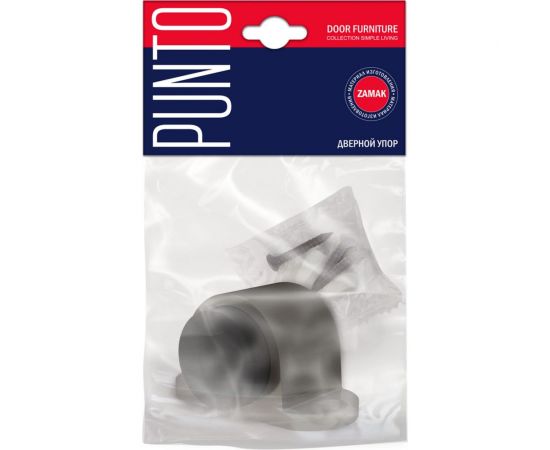 Дверной упор Punto DS PF-52 SN-3 мат. никель 43355 – изображение 2