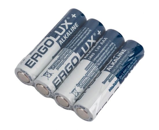 Батарейка Ergolux LR03 Alkaline BOX40 (ПРОМО, LR03 BOX40,1.5В) 14672 – изображение 3