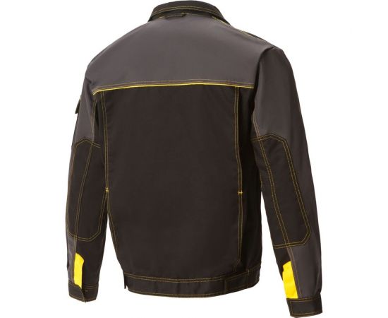 Костюм СОЮЗСПЕЦОДЕЖДА Профессионал-2 GEN черный/графит/желтый, р. 52-54 рост 170-176 2000000096636 – изображение 9