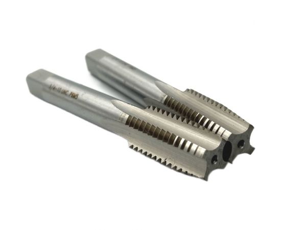 Метчик TORNERI UNC 3/4" 10 нитей Р6М5 комплект из 2-х штук 035375 – изображение 3