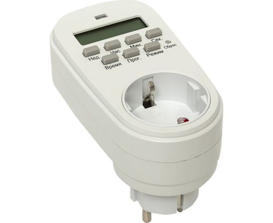 Розеточный электронный таймер EKF 16A недельный PROxima SQSAT-20p SAT-20p – изображение 6