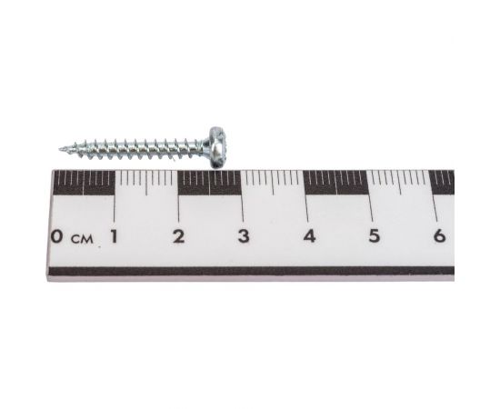 Универсальный шуруп ЕВРОПАРТНЕР с п.кр. гол., zn, 3,5x25 15 шт. 14 1183 1 – изображение 2