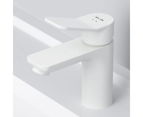 Смеситель для умывальника AM.PM, X-Joy, белый, F85A02133 – изображение 6