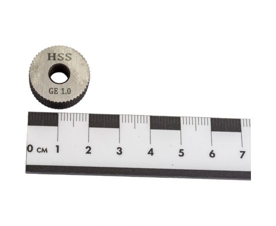 Ролик для сетчатой накатки 20x8х6 мм, 30 градусов, шаг 1 мм, Р6М5, выступающие точки (GE) ИНСТУЛС 00001238322 – изображение 3