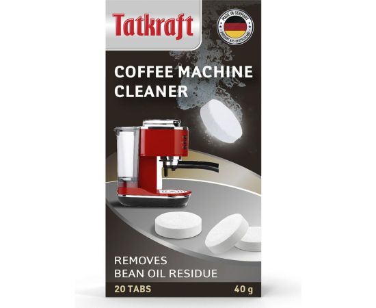 Таблетки для кофемашины от кофейных масел Tatkraft с активным кислородом, 20 шт 13803 – изображение 3