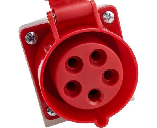 Стационарная розетка АБК-СИЛА HT- 115 16А 3Р+РЕ+N 380В IP-44 2шт. 2711503 – изображение 2