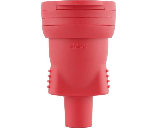 Кабельная розетка duwi c заземлением 16A с крышкой IP44 каучук красная 27457 5 – изображение 3