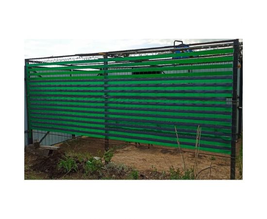 Лента для забора ГеоПластБорд 50 м, зелёная + 50 ед. крепежа 3755048Gr – изображение 6