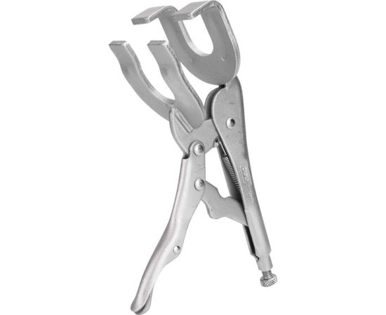 Зажимные клещи для сварки DELI dl20017 с фиксатором, 230мм, регулировочный винт,углеродистая сталь 112004 