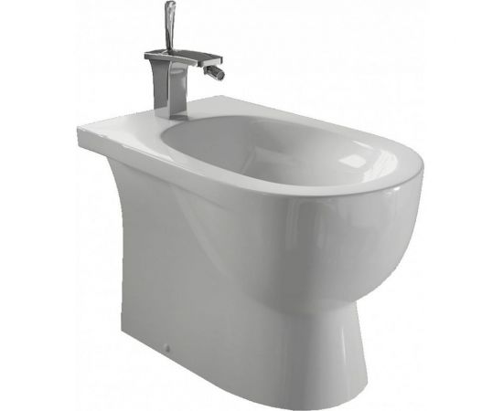 Биде Sanita Luxe Art/Best в комплекте с креплением КТУ ARTSLBI01 00029288 