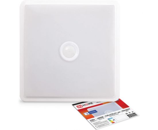 Светодиодный светильник IN HOME СПБ-2Д-КВАДРАТ 20Вт, 230В, 4000К, 1400лм, 230мм, белый 4690612022109 