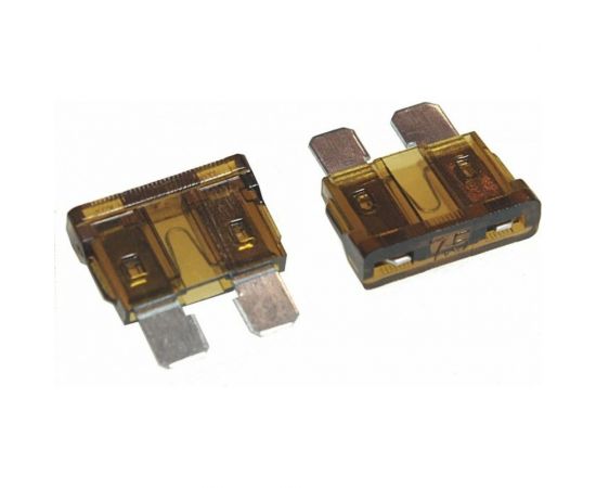 Предохранитель Nord-Yada MEDIUM стандарт 7.5 A, 19.1x5.1 мм, h18.8 W270, 2 шт в упаковке 901848 