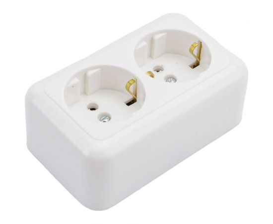 Розетка ООО Ливны-Электро РА 10-015 , белая РА 1939 