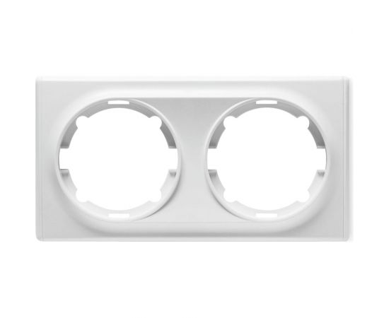Двойная рамка OneKeyElectro, цвет белый 1E52201300 2172783 