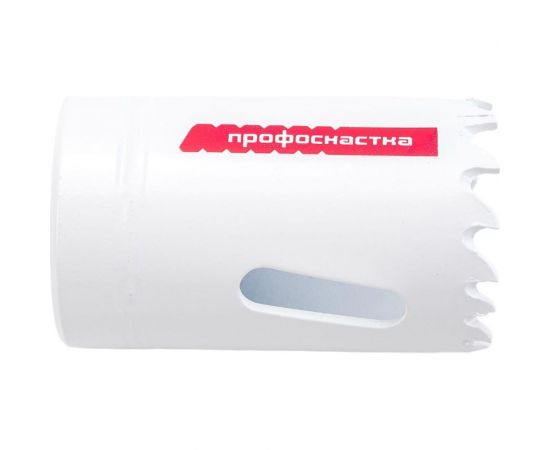 Коронка биметаллическая крупный зуб (32 мм, 38 мм, HSSE, М42) №019 Профоснастка 80101019 