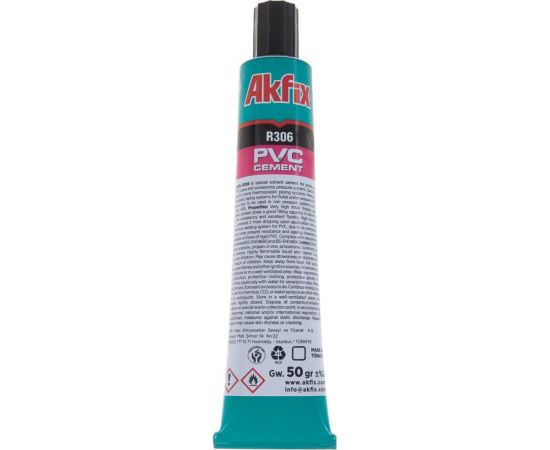 Клей для ПВХ Akfix R306 50 гр PA005 – изображение 4