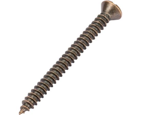 Саморез для выключателя/изолятора МЕЗОНИНЪ цвет - темная бронза GE30002-38 – изображение 4