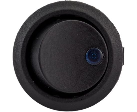 Круглая клавиша Nord-Yada 12V 20А черная с синей LED подсветкой (3контакта) ON-OFF (2шт в упаковке) 905477 – изображение 7