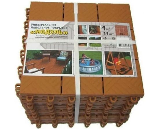 Напольное покрытие МАСТЕРСАД Модуль терракотовое ХД20110060 – изображение 4