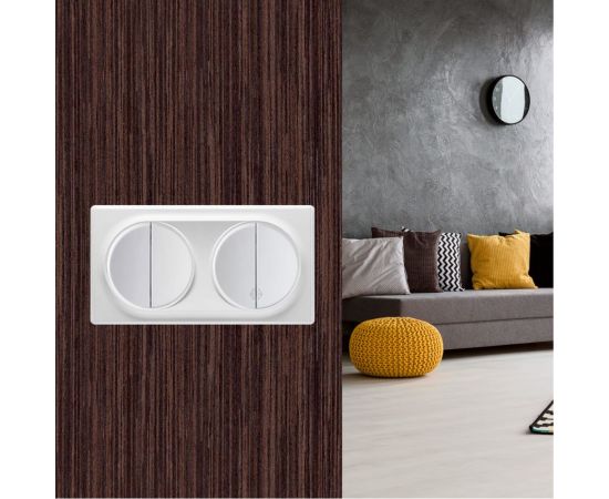 Двойная рамка OneKeyElectro, цвет белый 1E52201300 2172783 – изображение 4