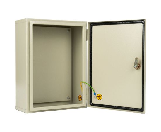 Щит с монтажной панелью МЭК ЭЛЕКТРИКА ЩМП - 04 МЭК 400х300х155IP65 Металлокорпус MEC11305 – изображение 4