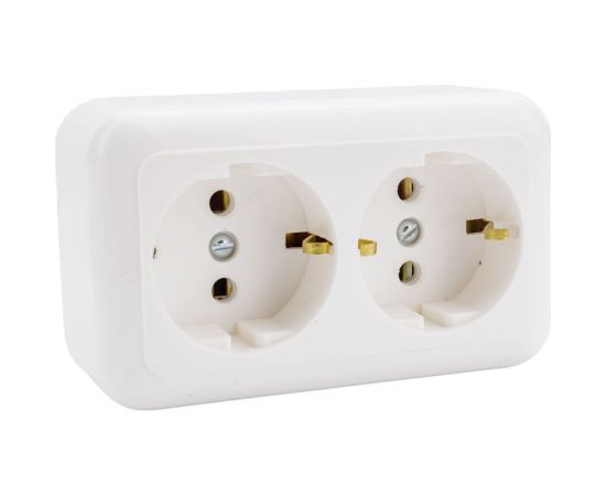 Розетка ООО Ливны-Электро РА 10-015 , белая РА 1939 – изображение 4