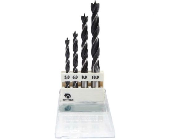 Набор сверл по дереву HC5 (4 шт; 5-10 мм) SDW TOOLS se00005 – изображение 2