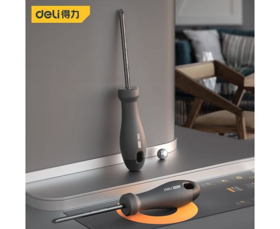 Крестовая отвертка DELI Home Series Black HT1206 PH2x150 мм 104609 – изображение 11