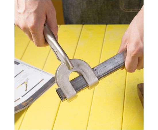 Зажимные клещи для сварки DELI dl20017 с фиксатором, 230мм, регулировочный винт,углеродистая сталь 112004 – изображение 3