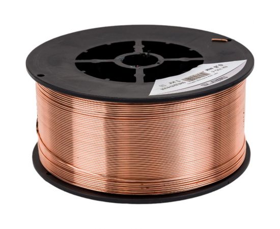 Проволока сварочная ER 70S-6 0.8 мм, омедненная, 1 кг SOLARIS WM-ER70S6-08010 – изображение 4