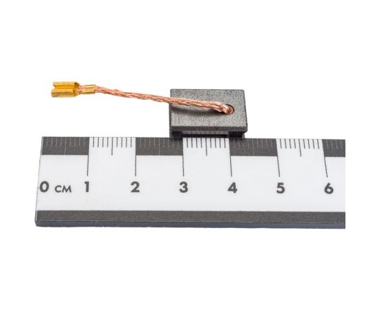 Комплект угольных щеток для электроинструмента Hammer (разъем ""мама""), 6x11x16.5 мм, 2 шт COFRA SDH-34628 – изображение 2