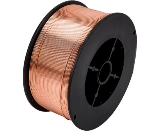 Проволока сварочная ER 70S-6 0.8 мм, омедненная, 1 кг SOLARIS WM-ER70S6-08010 – изображение 3