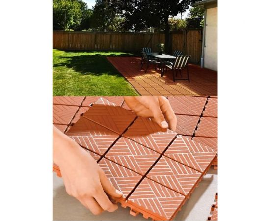 Напольное покрытие МАСТЕРСАД Модуль терракотовое ХД20110060 – изображение 2