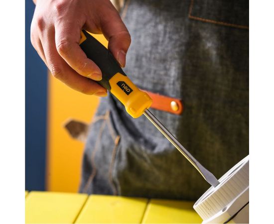 Шлицевая отвертка DELI DL6361001 6x100 мм 98353 – изображение 3