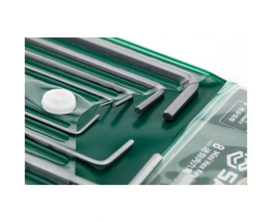 Шестигранники SATA 8 предметов угловые мини пластиковый блистер 09119 – изображение 3