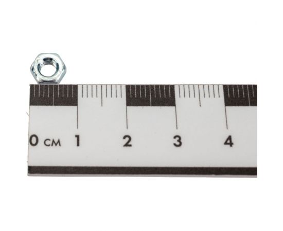 Шестигранная гайка Невский Крепеж DIN 934, оцинк., М4, 1 кг 830520 – изображение 2