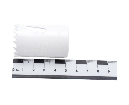 Коронка биметаллическая крупный зуб (32 мм, 38 мм, HSSE, М42) №019 Профоснастка 80101019 – изображение 2