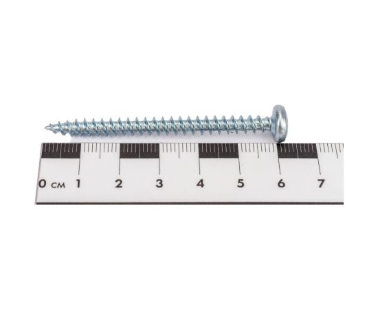 Универсальный шуруп ЕВРОПАРТНЕР с п.кр. гол., zn, 5x60 10 шт. 14 1210 1 – изображение 2