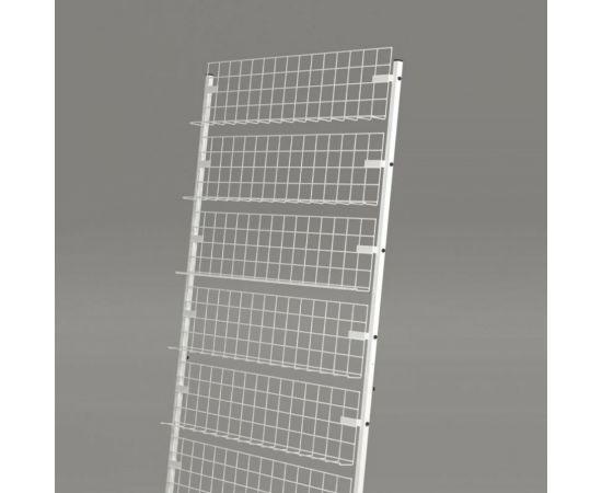 Стеллаж для печатной продукции с сетчатыми полками ПК МАГС П7 СКЛ01-00002 – изображение 3