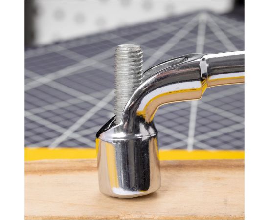 L-образный торцевой ключ DELI dl4219 19 мм, материал Cr-V 104486 – изображение 4