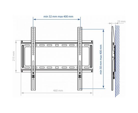 Кронштейн для телевизоров KROMAX IDEAL-3 white 26019 – изображение 7